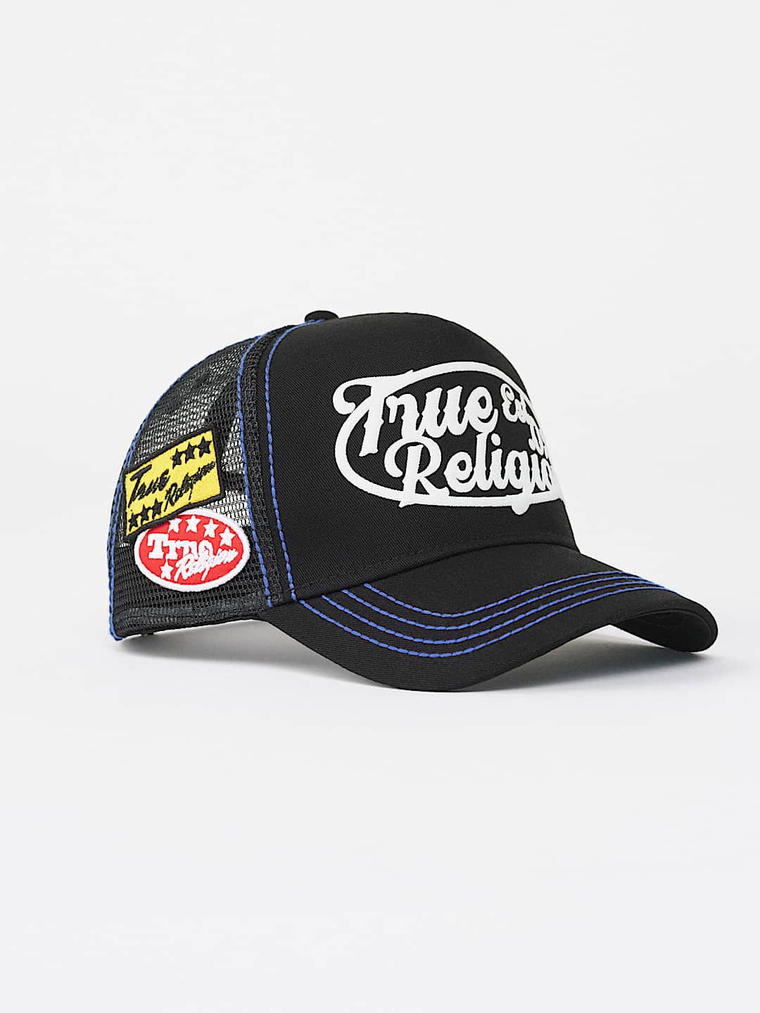 LOGO CONTRAST TRUCKER HAT