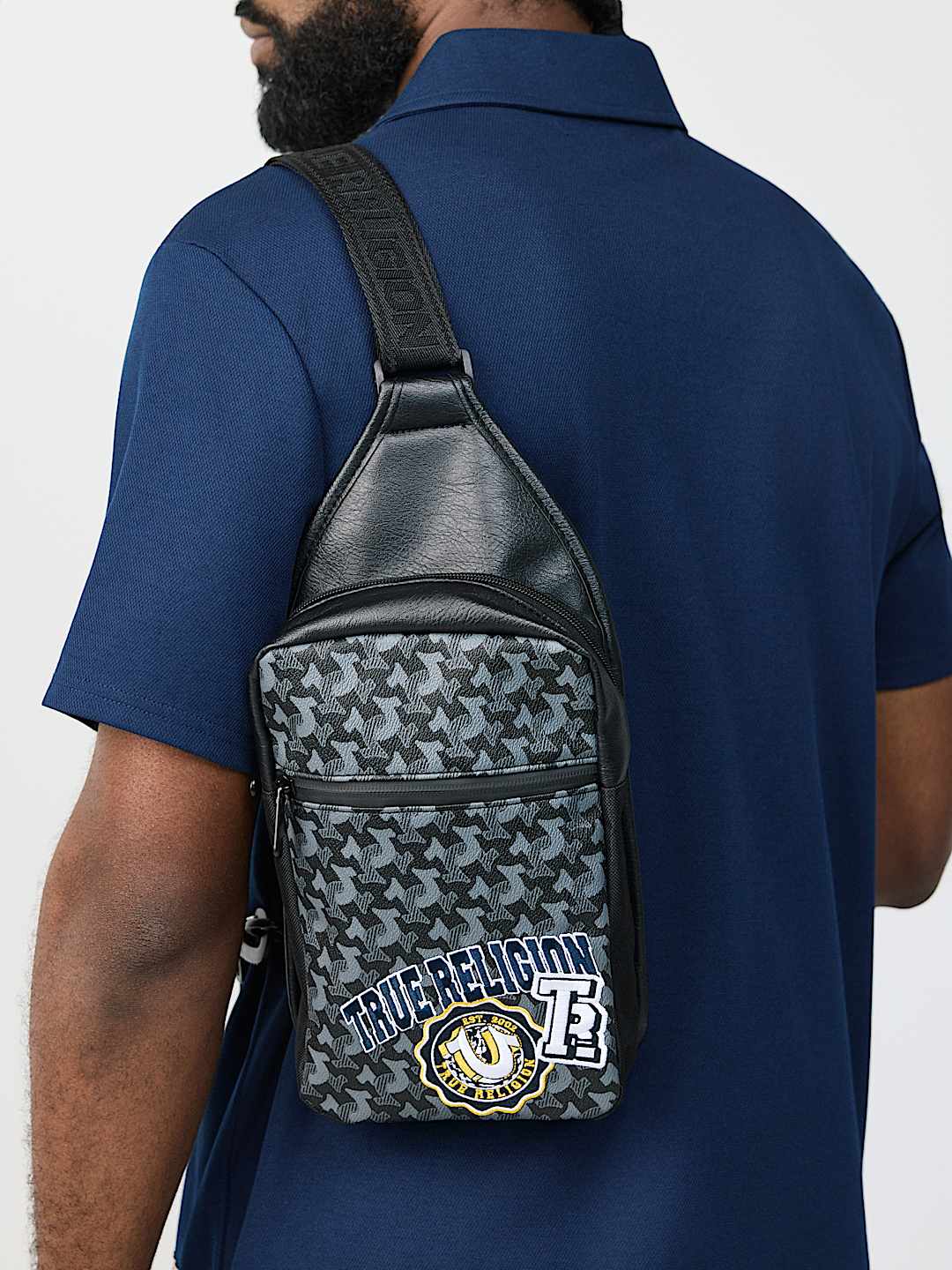 LOGO PATCH SLING BAG
