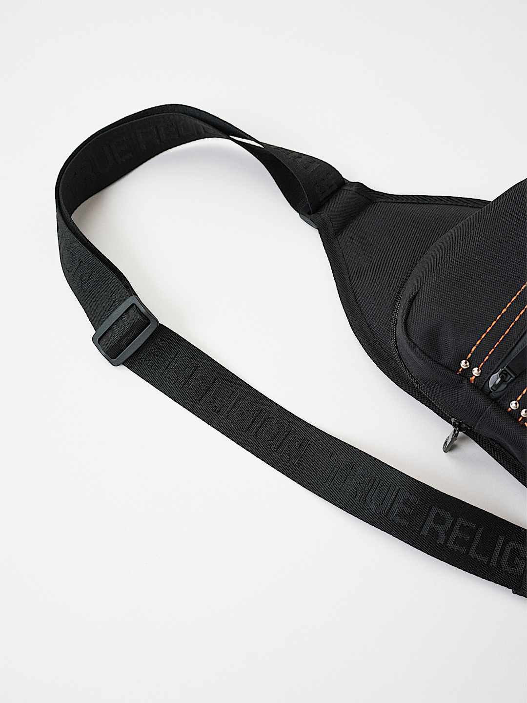 LOGO EMBROIDERED PATCH SLING BAG, image 7