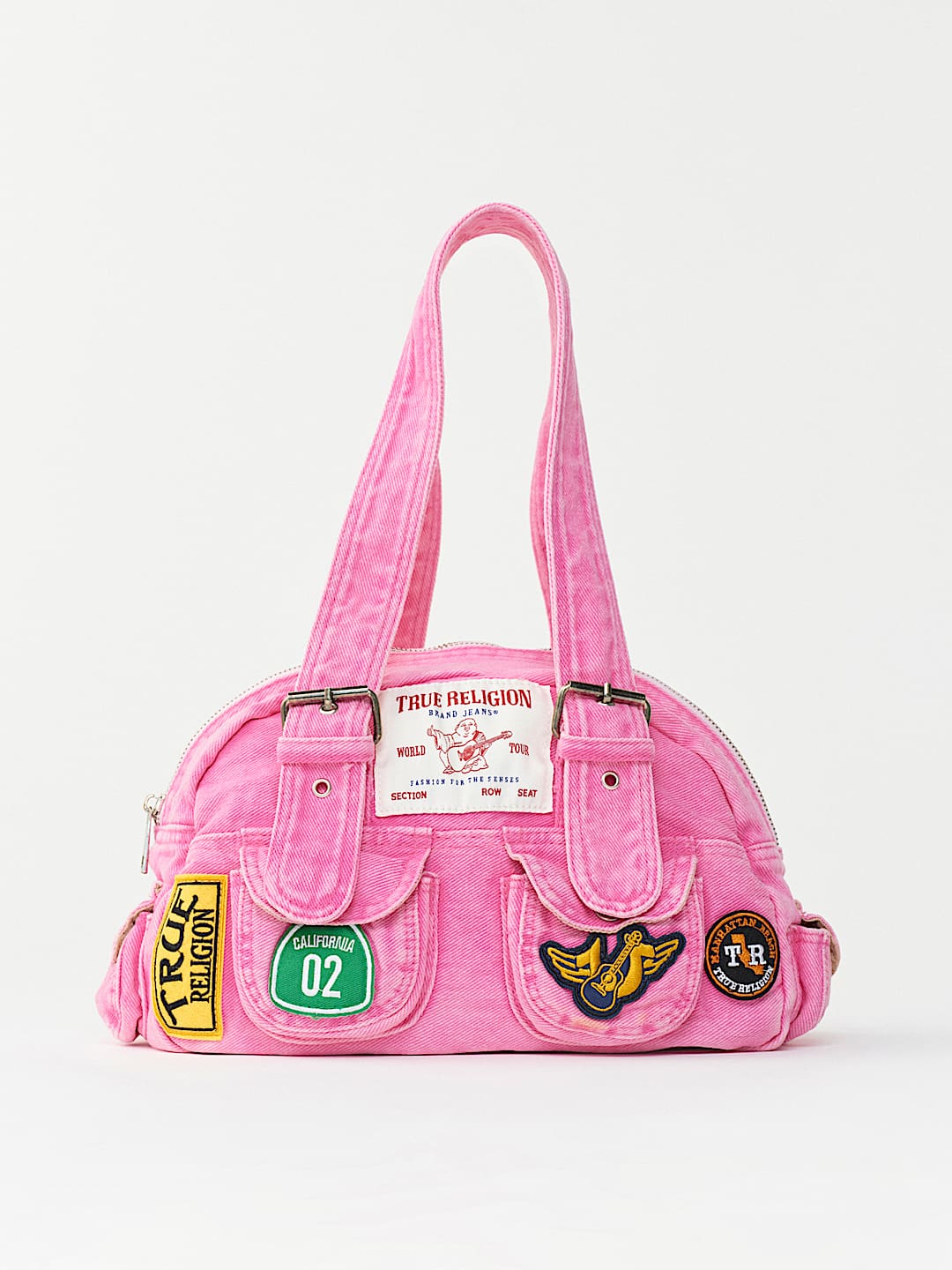 LOGO PATCH HANDBAG, image 3