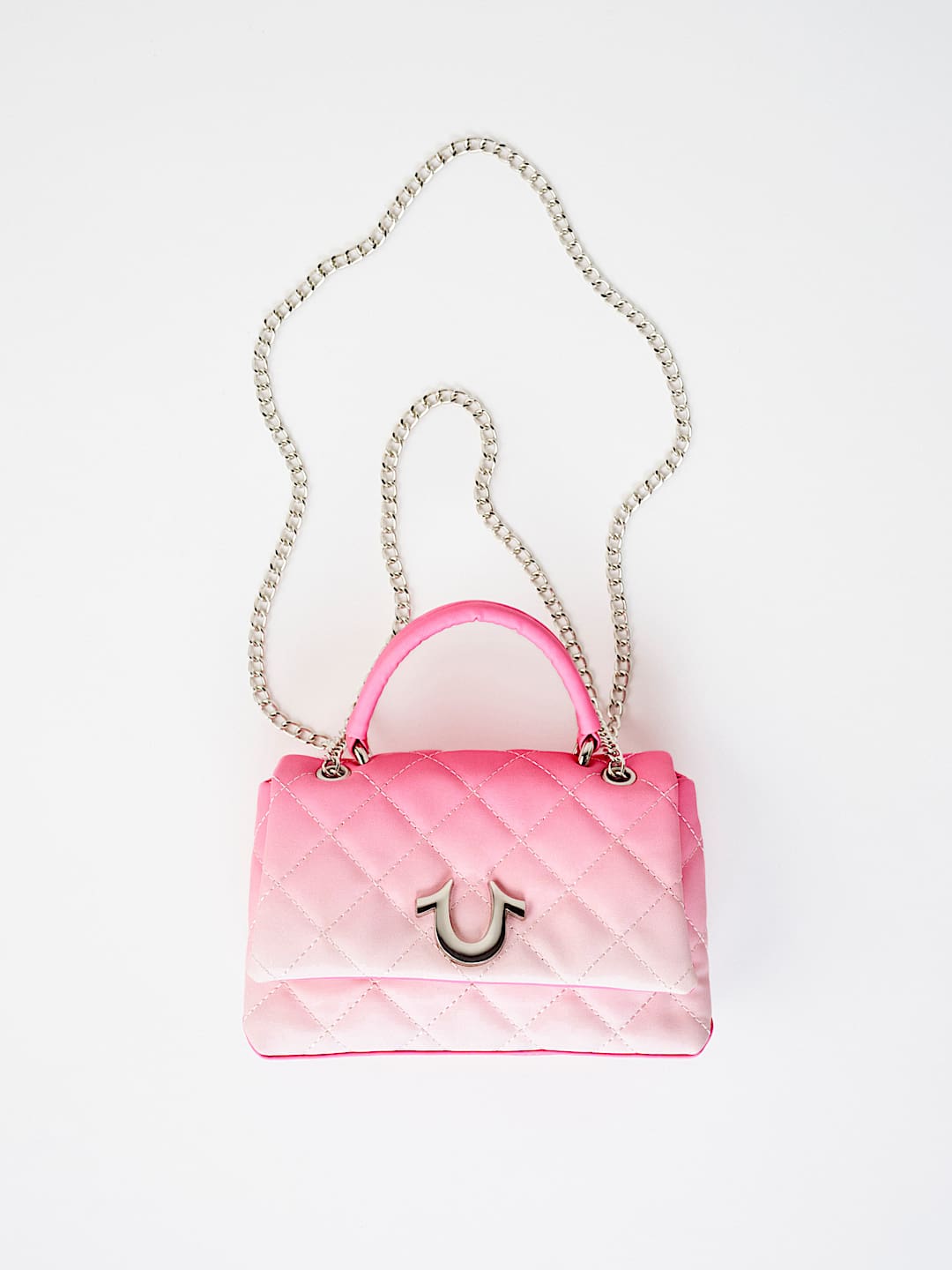 QUILTED HORSESHOE HANDBAG, image 1