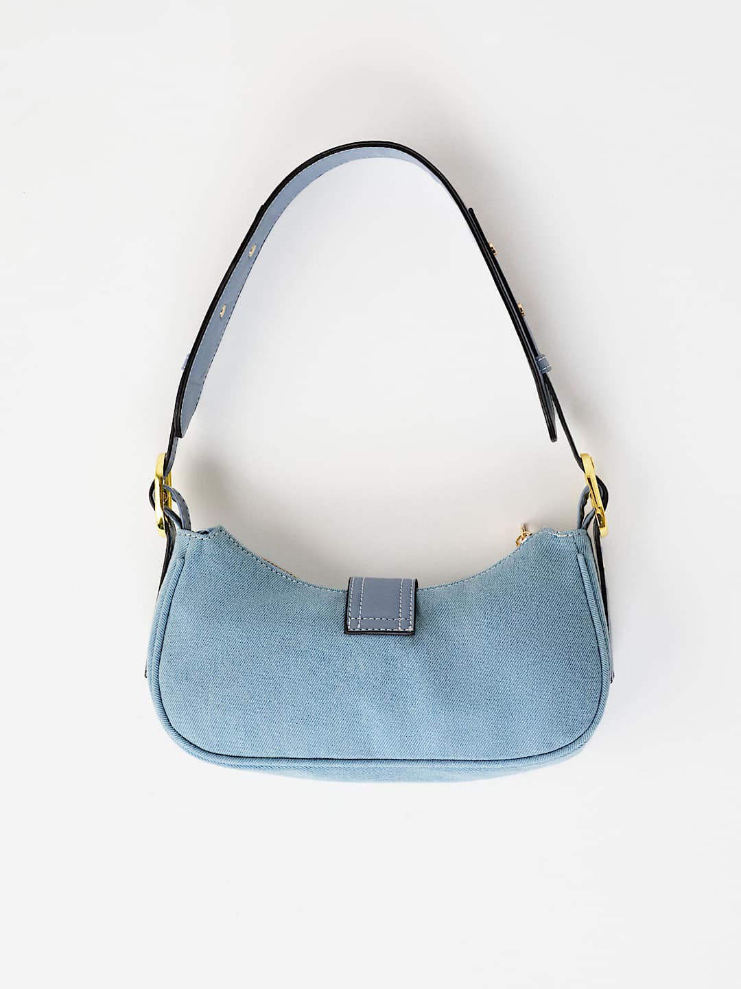 BUCKLE HORSESHOE HANDBAG, image 3