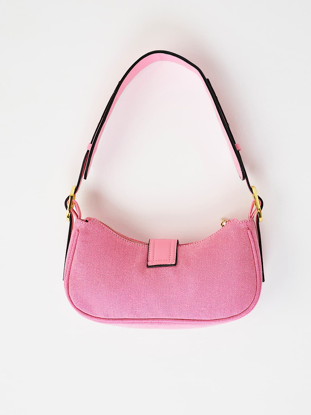 BUCKLE HORSESHOE HANDBAG, image 4