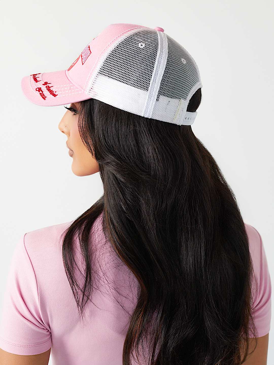 CHERRY LOGO TRUCKER HAT, image 4