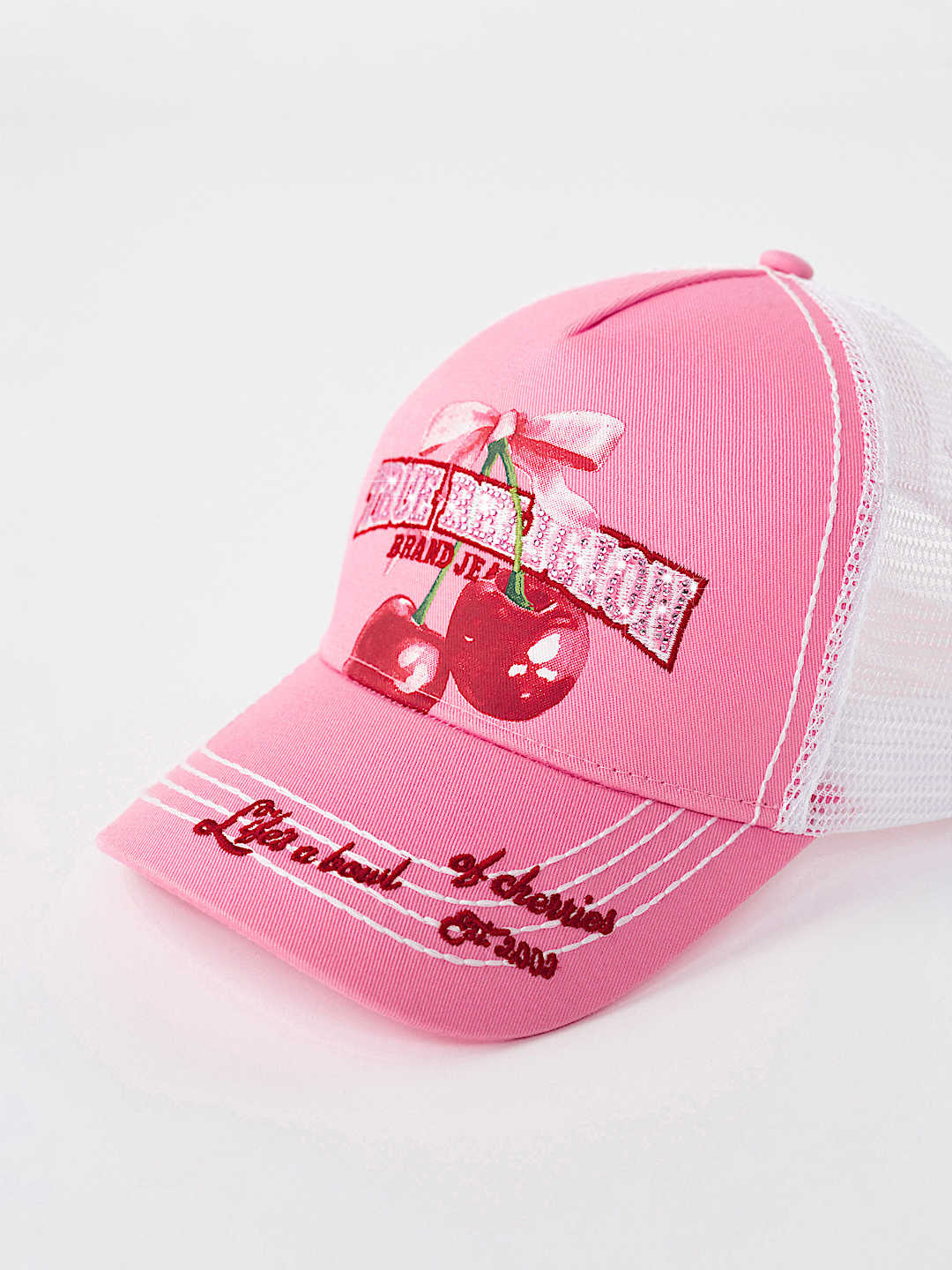 CHERRY LOGO TRUCKER HAT, image 7