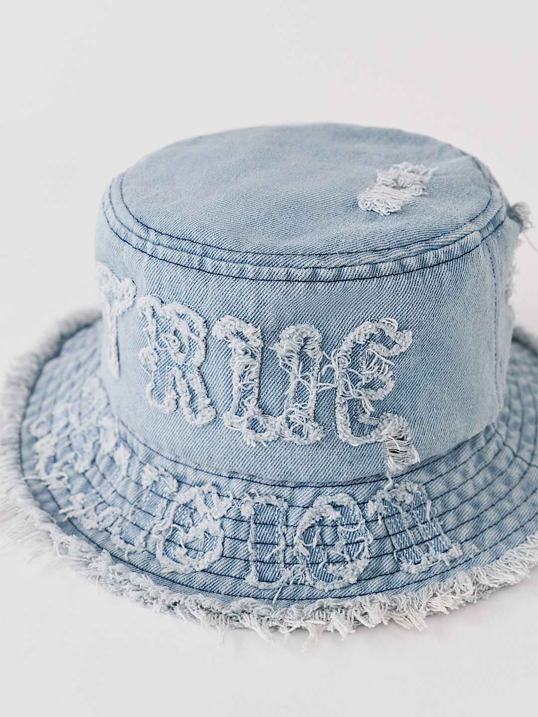 DENIM BUCKET HAT, image 3