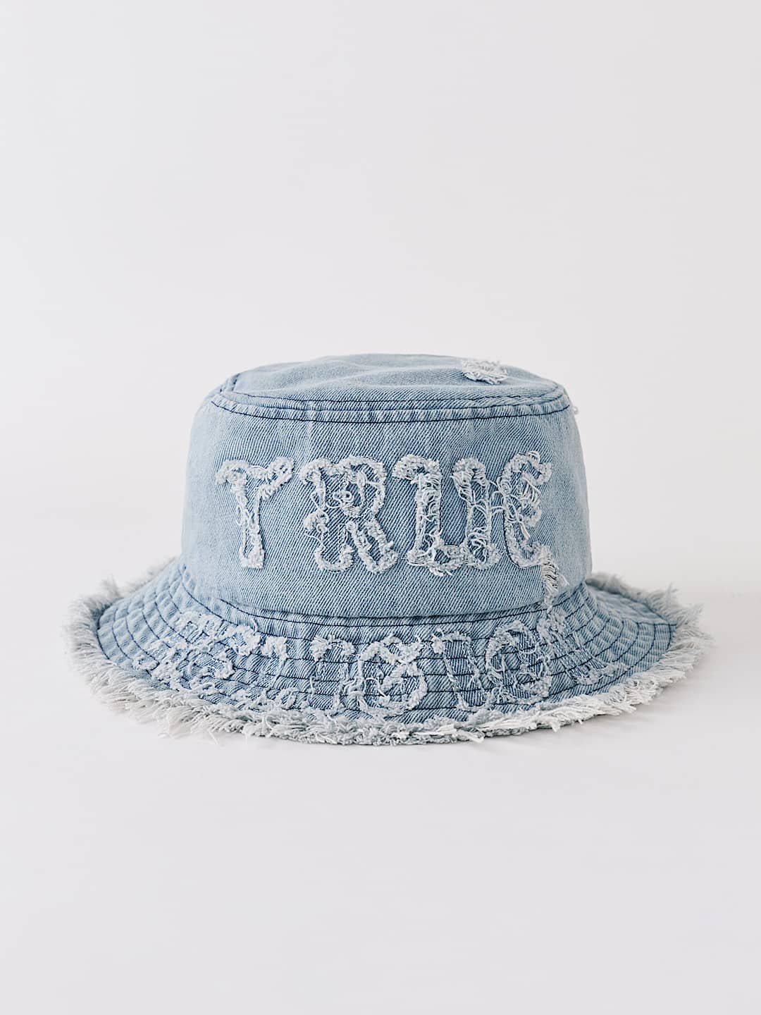 DENIM BUCKET HAT, image 1