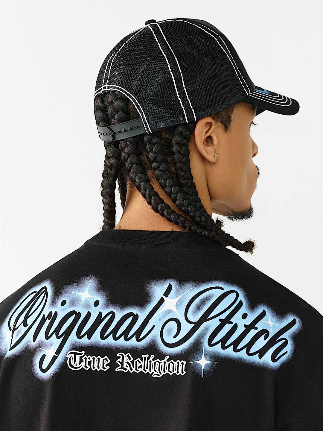 LOGO SCRIPT TRUCKER HAT, image 3