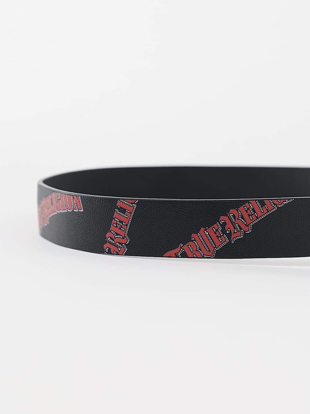 LOGO ALLOVER PRINT HORSESHOE BELT, image 3