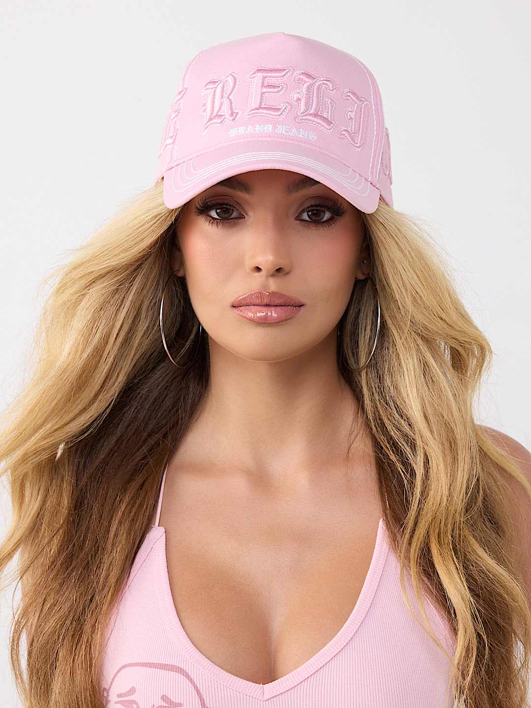 LOGO SCRIPT BASEBALL HAT, image 2