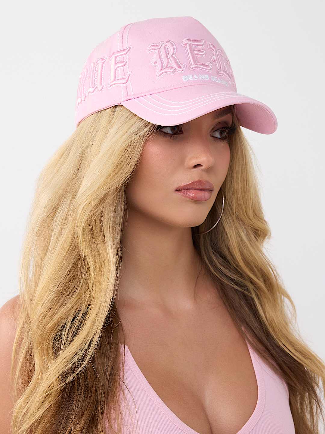 LOGO SCRIPT BASEBALL HAT, image 3