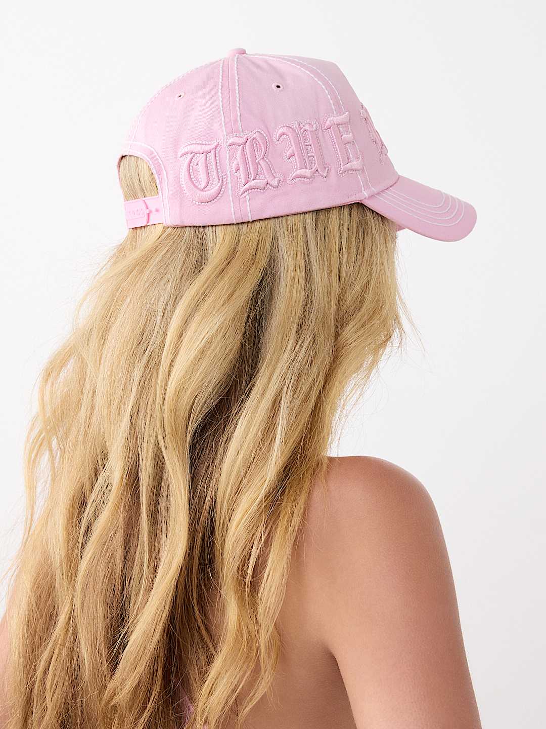 LOGO SCRIPT BASEBALL HAT, image 4