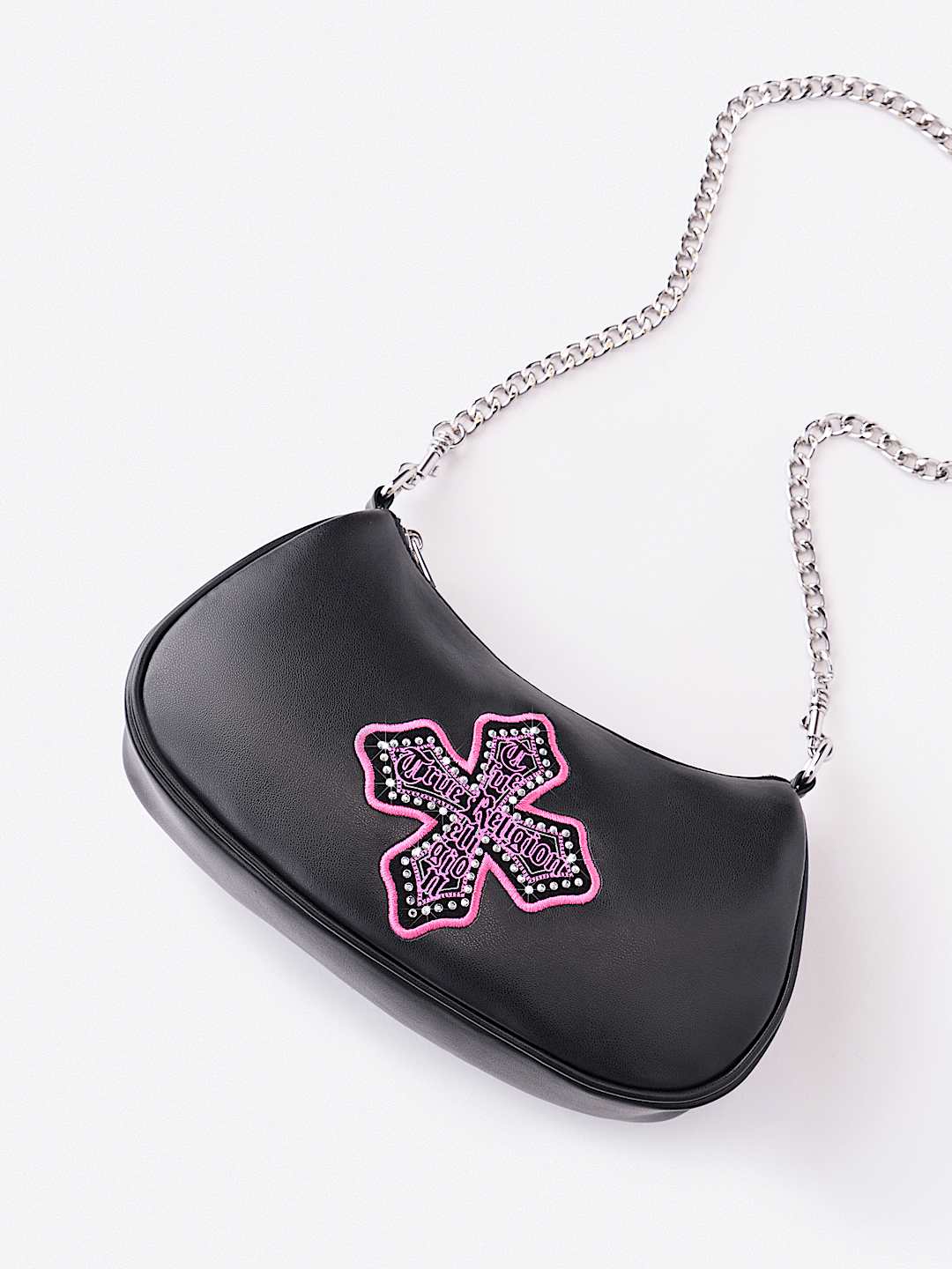 LOGO HORSESHOE CHAIN BAG
