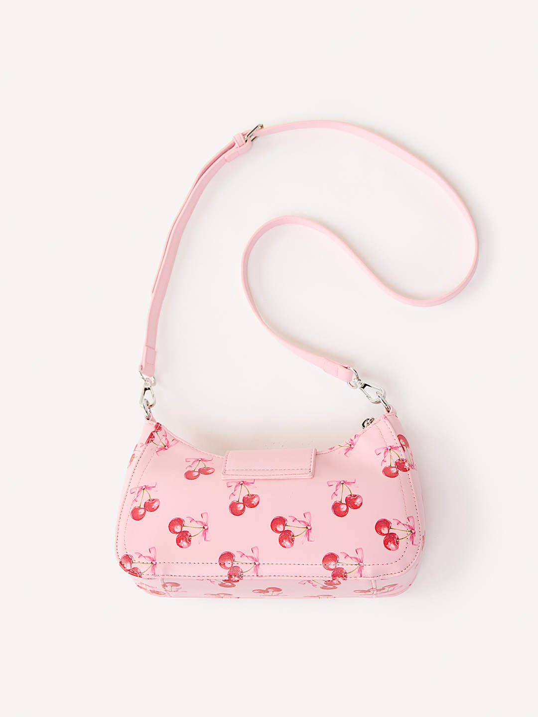 HORSESHOE CHERRY FLAP HANDBAG, image 4