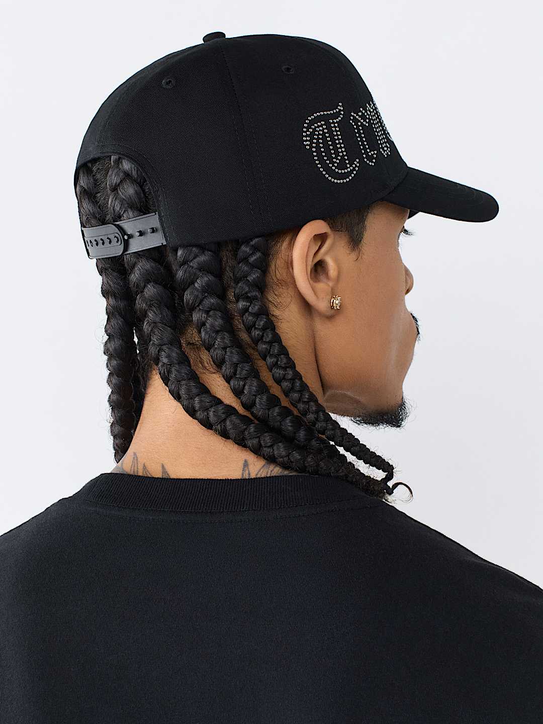 HORSESHOE LOGO RHINESTUDS BASEBALL HAT