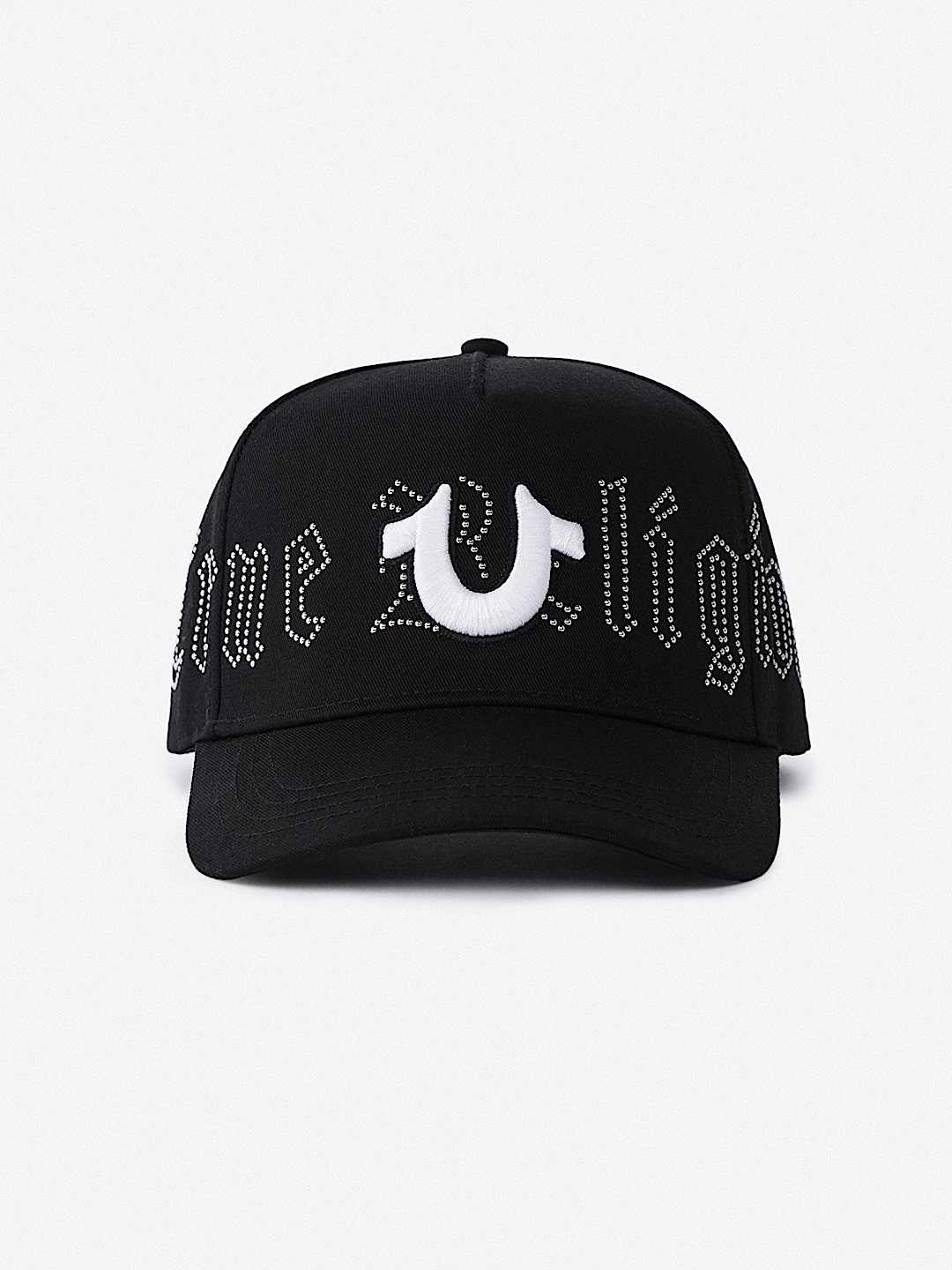HORSESHOE LOGO RHINESTUDS BASEBALL HAT