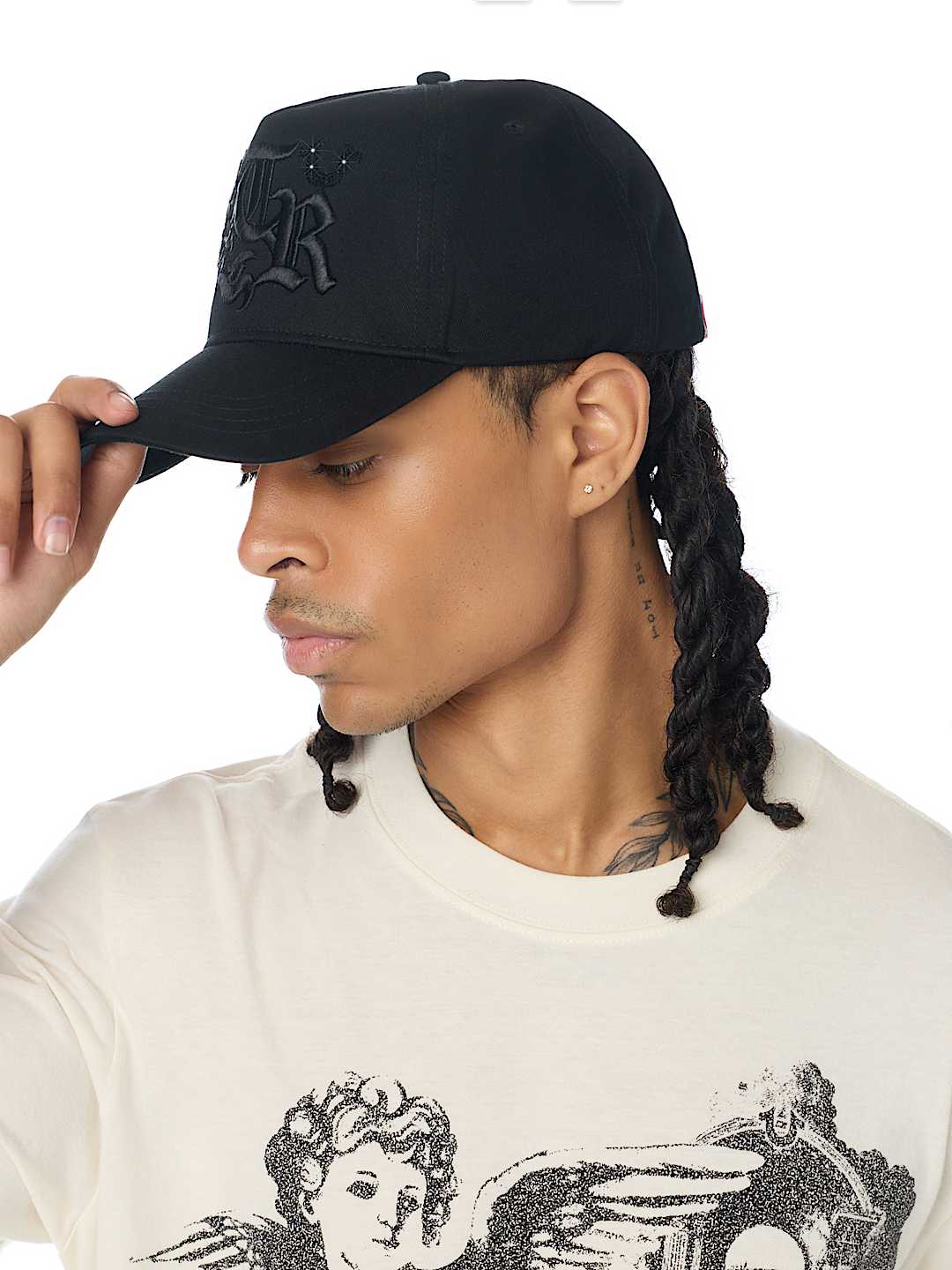 FLAME HORSESHOE CRYSTAL HAT