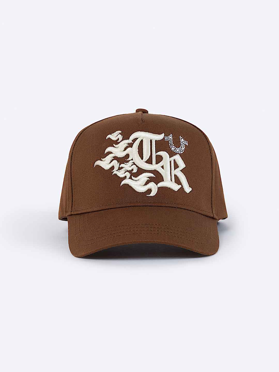 FLAME HORSESHOE CRYSTAL HAT