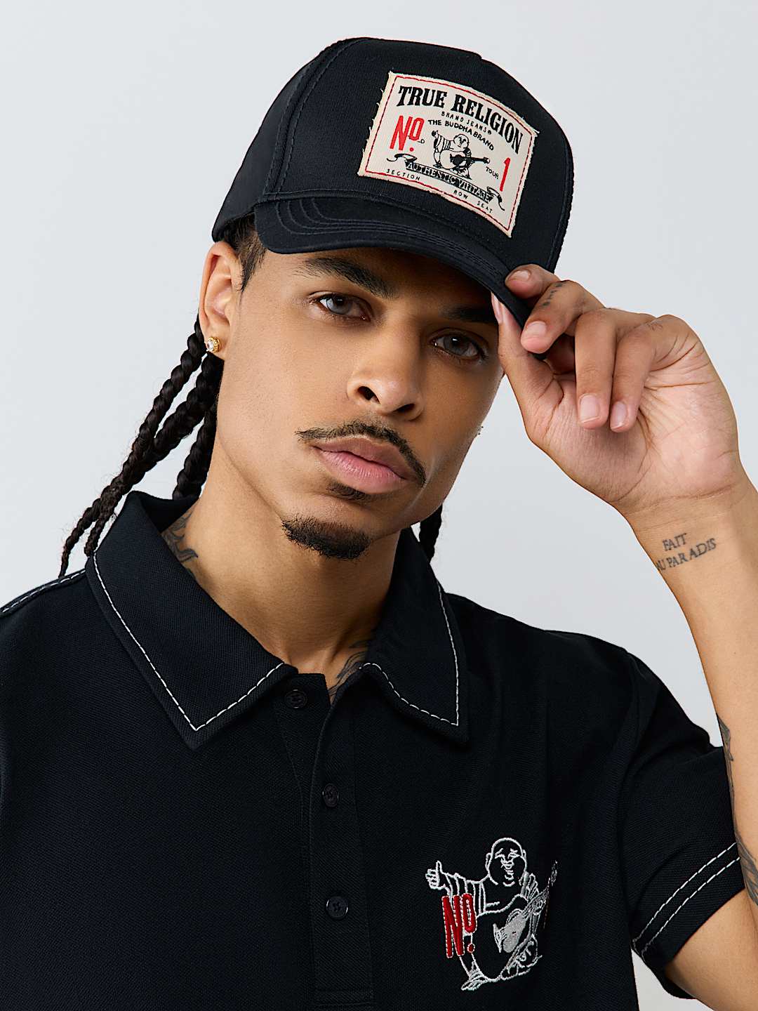 LOGO BIG T PATCH HAT