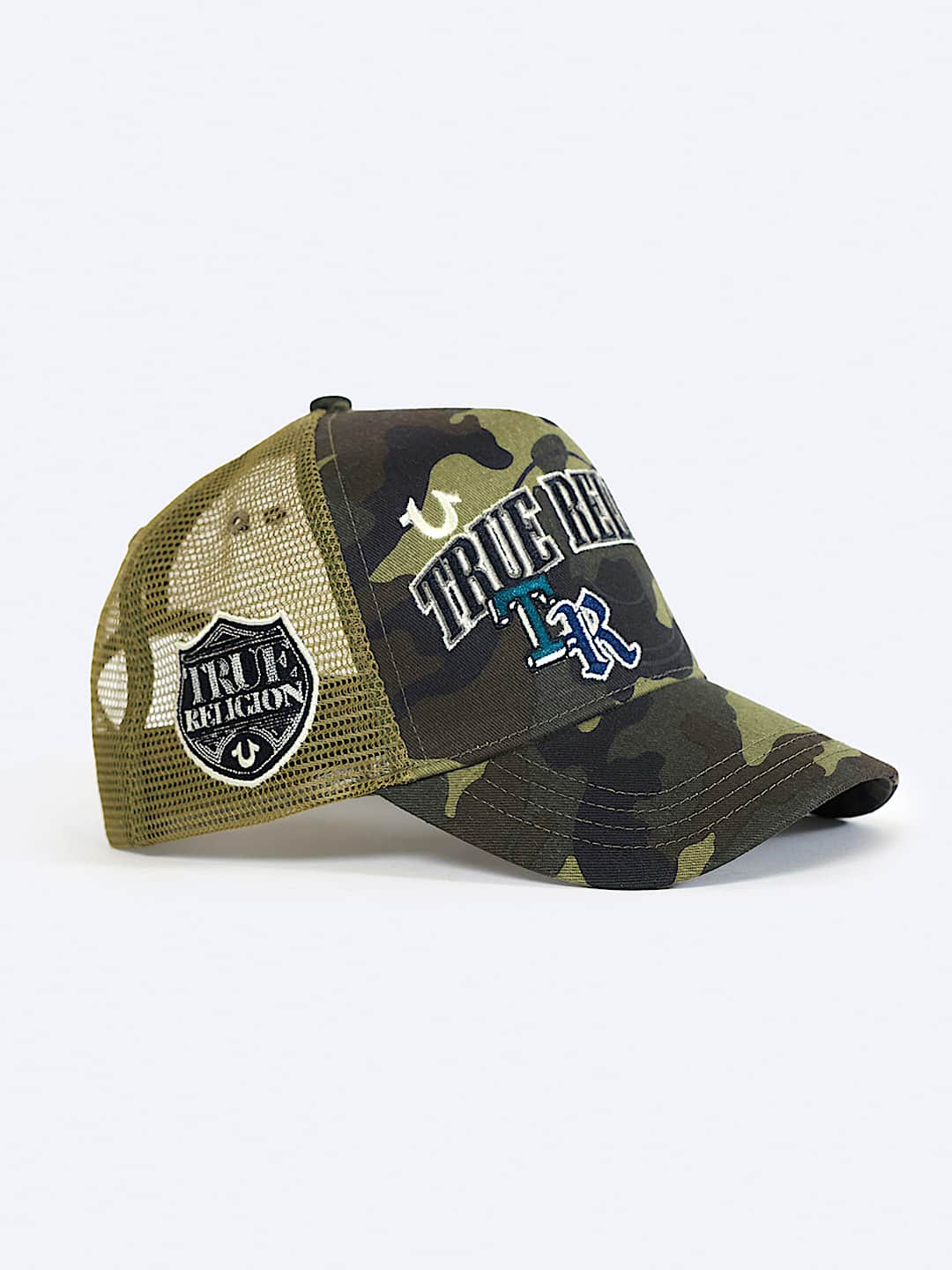 MULTI-LOGO TRUCKER HAT