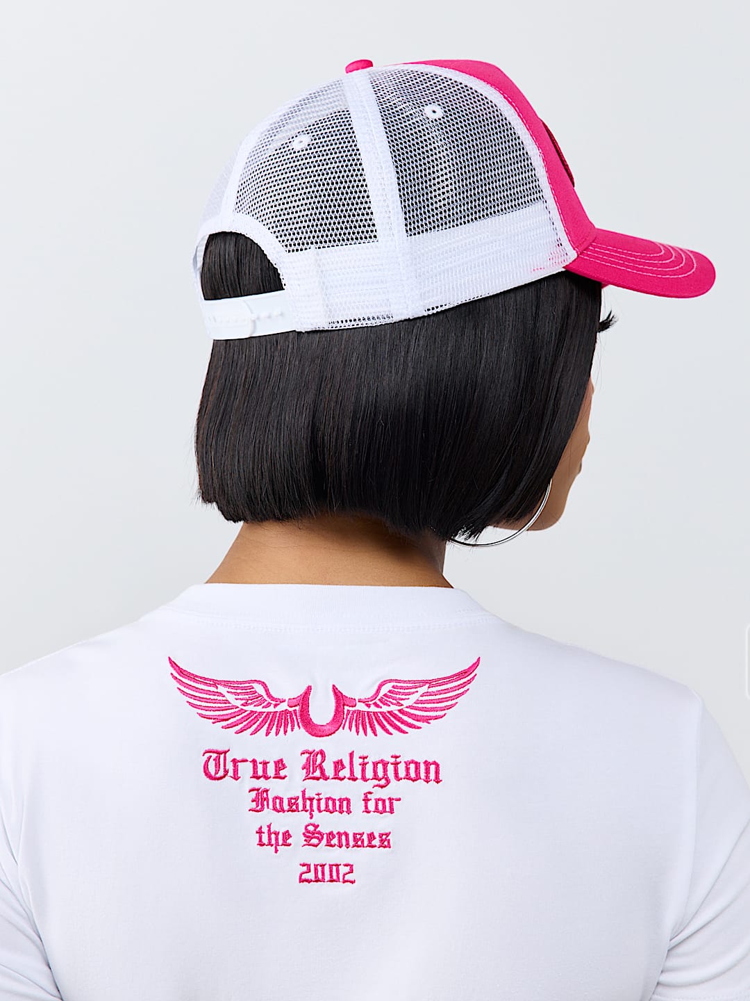 LOGO PATCH TRUCKER HAT