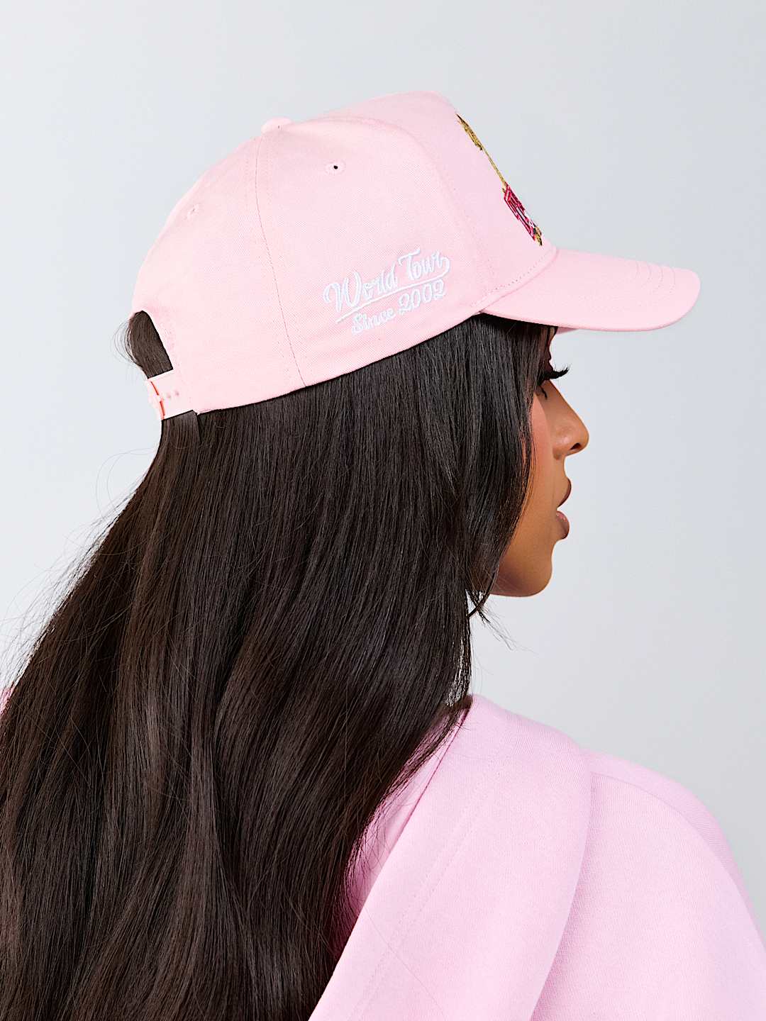 LOGO LEOPARD HAT