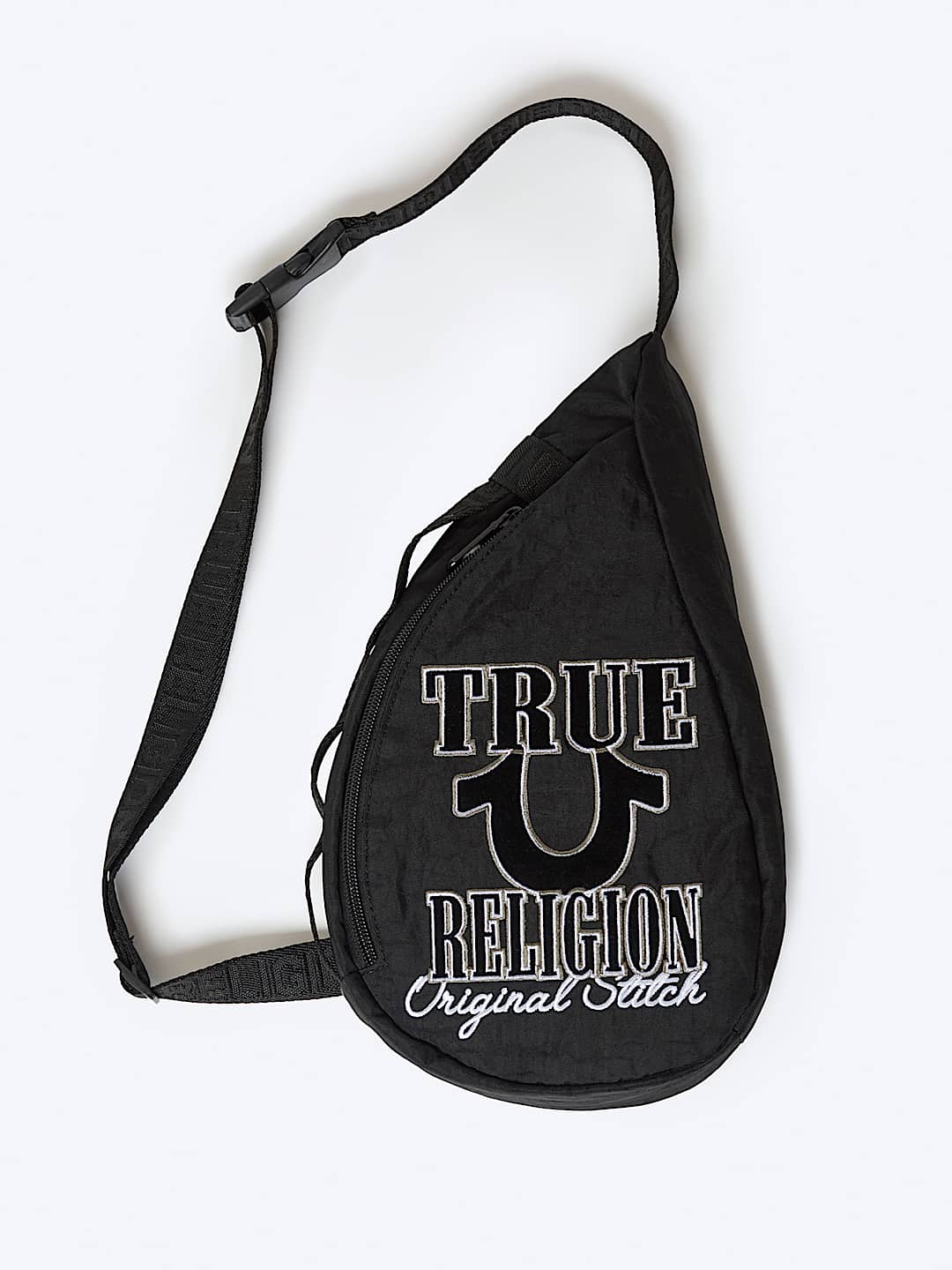 HORSESHOE SCRIPT SLING BAG