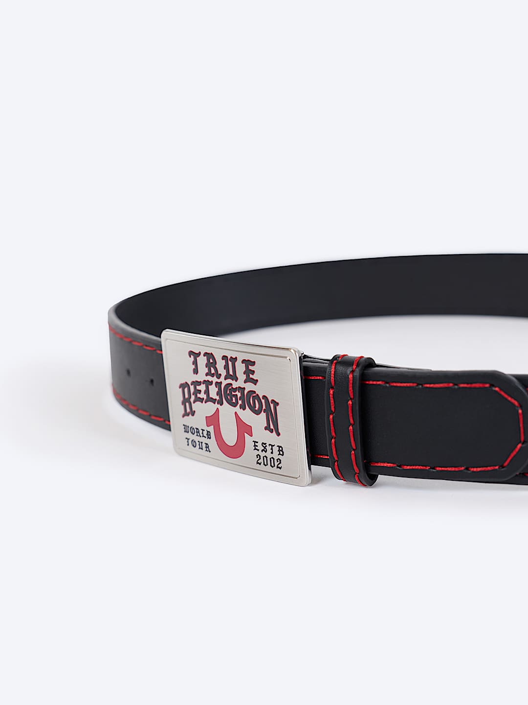 LOGO SQUARE BUCKLE BELT