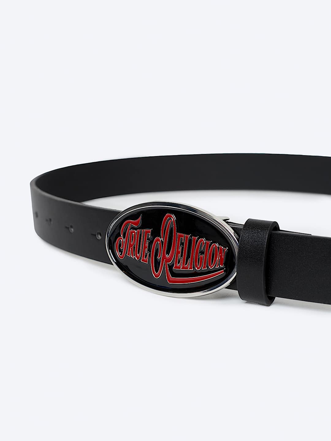 LOGO SCRIPT BUCKLE BELT