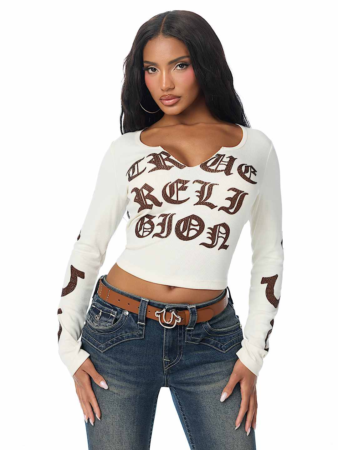 HORSESHOE STUD BELT