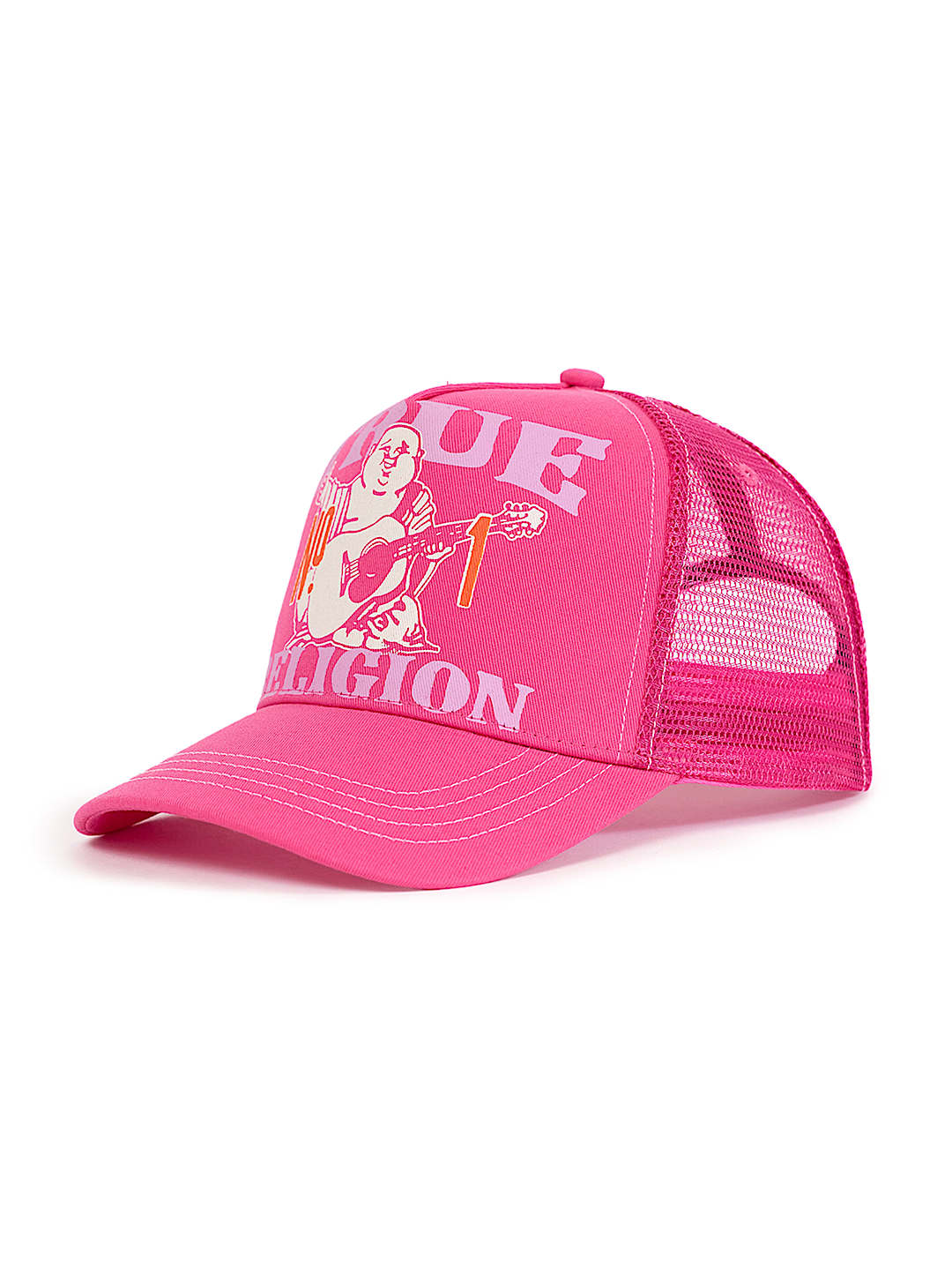 NO. 1 BUDDHA LOGO TRUCKER HAT