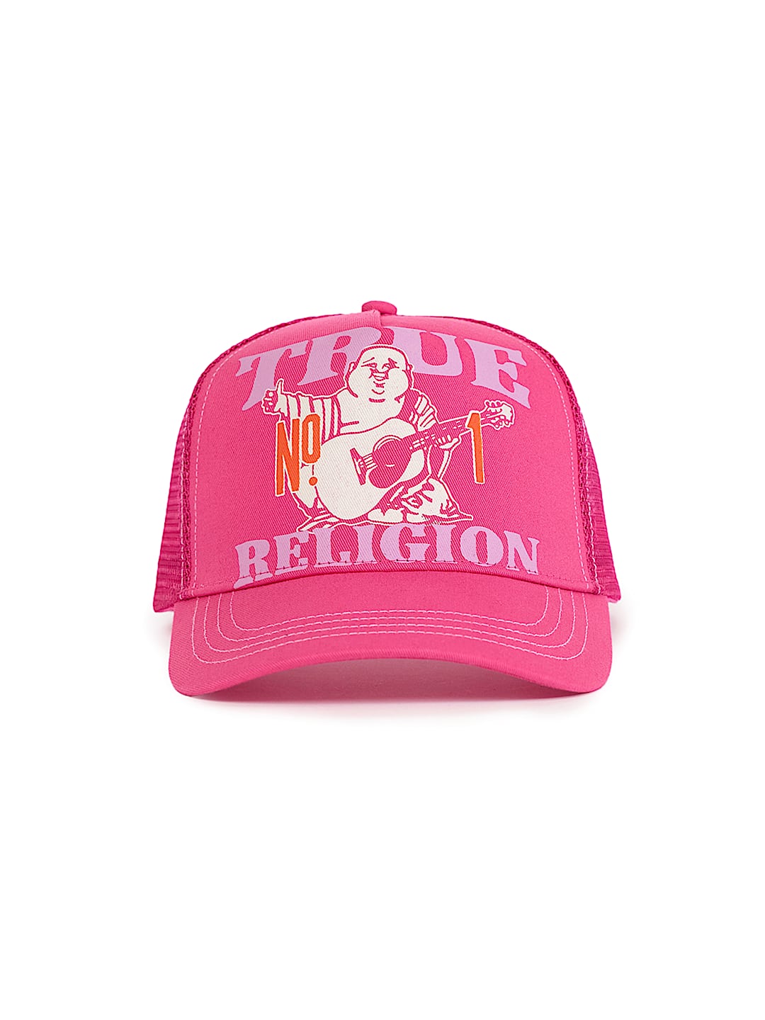 NO. 1 BUDDHA LOGO TRUCKER HAT