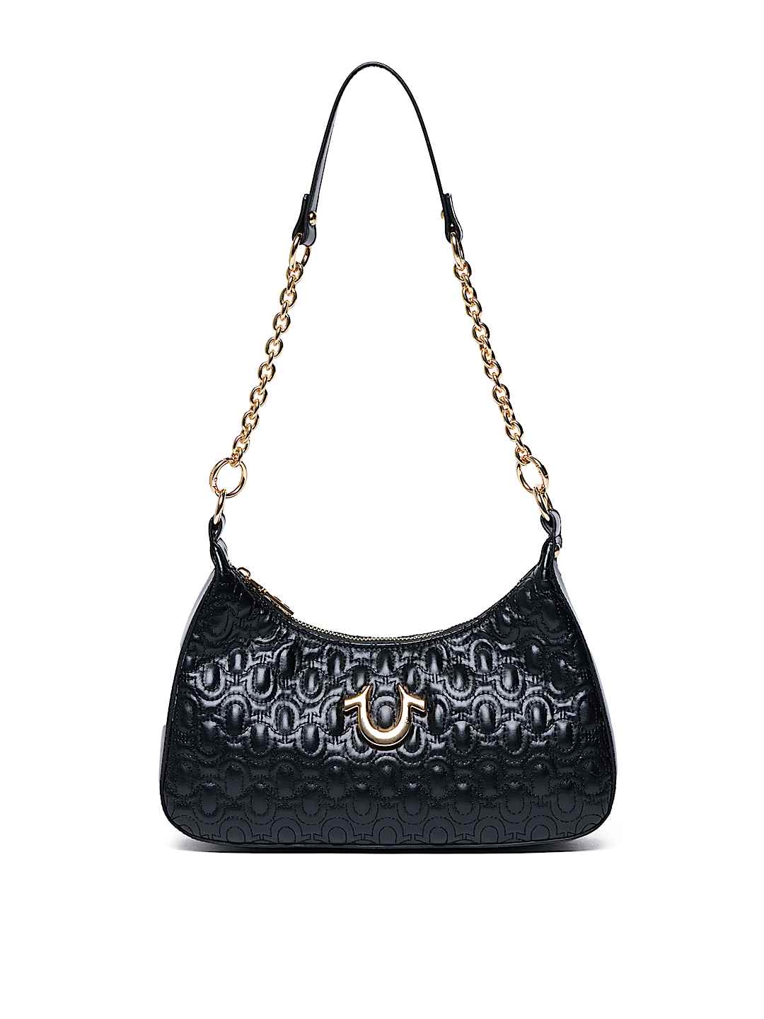 ALLOVER HORSESHOE SHOULDER BAG