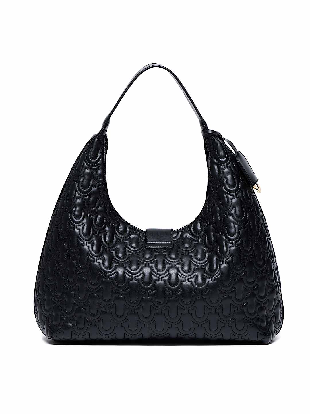 HORSESHOE EMBOSSED HOBO BAG