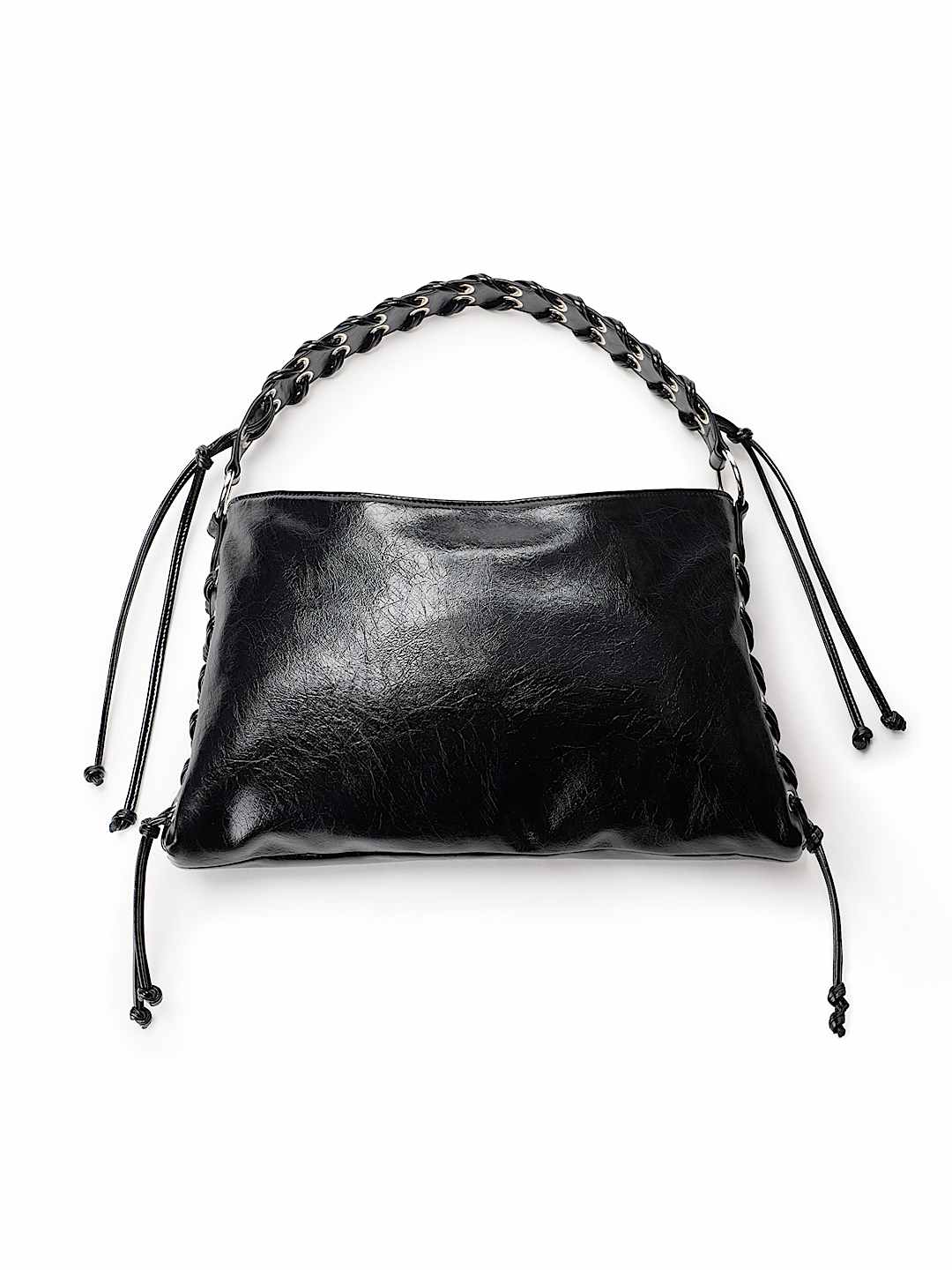 EMBOSSED LOGO HANDBAG