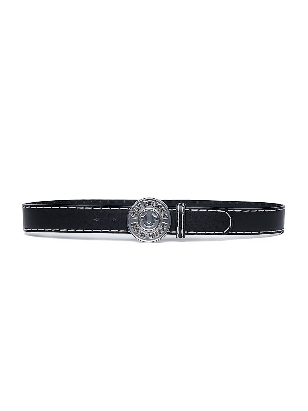 TRUE DENIM BUTTON BELT
