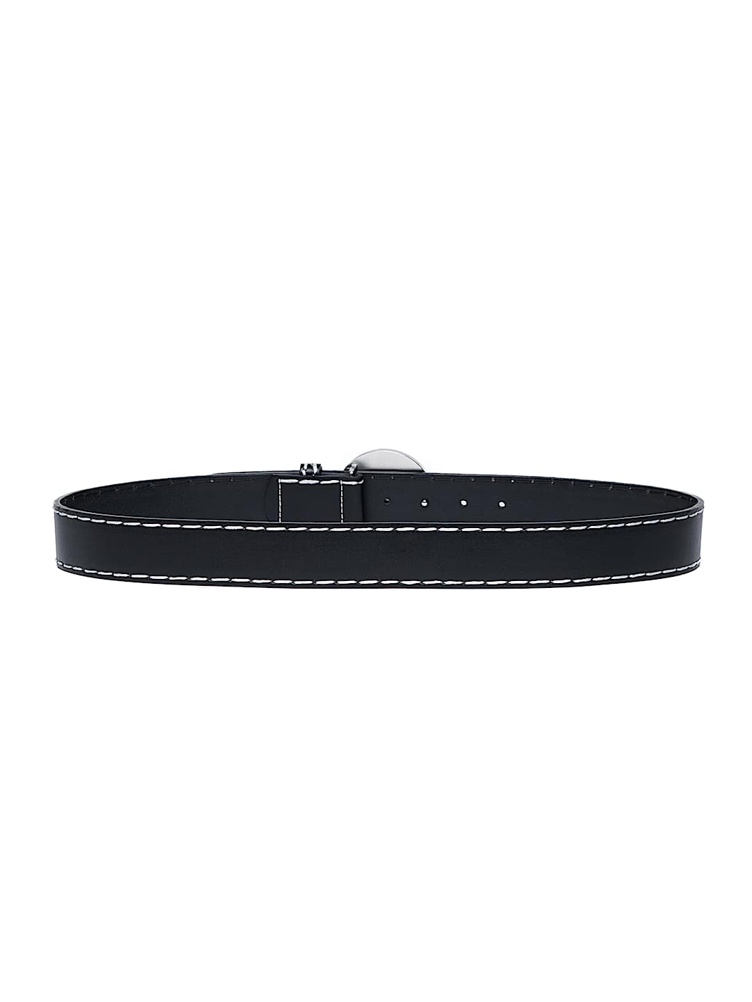TRUE DENIM BUTTON BELT