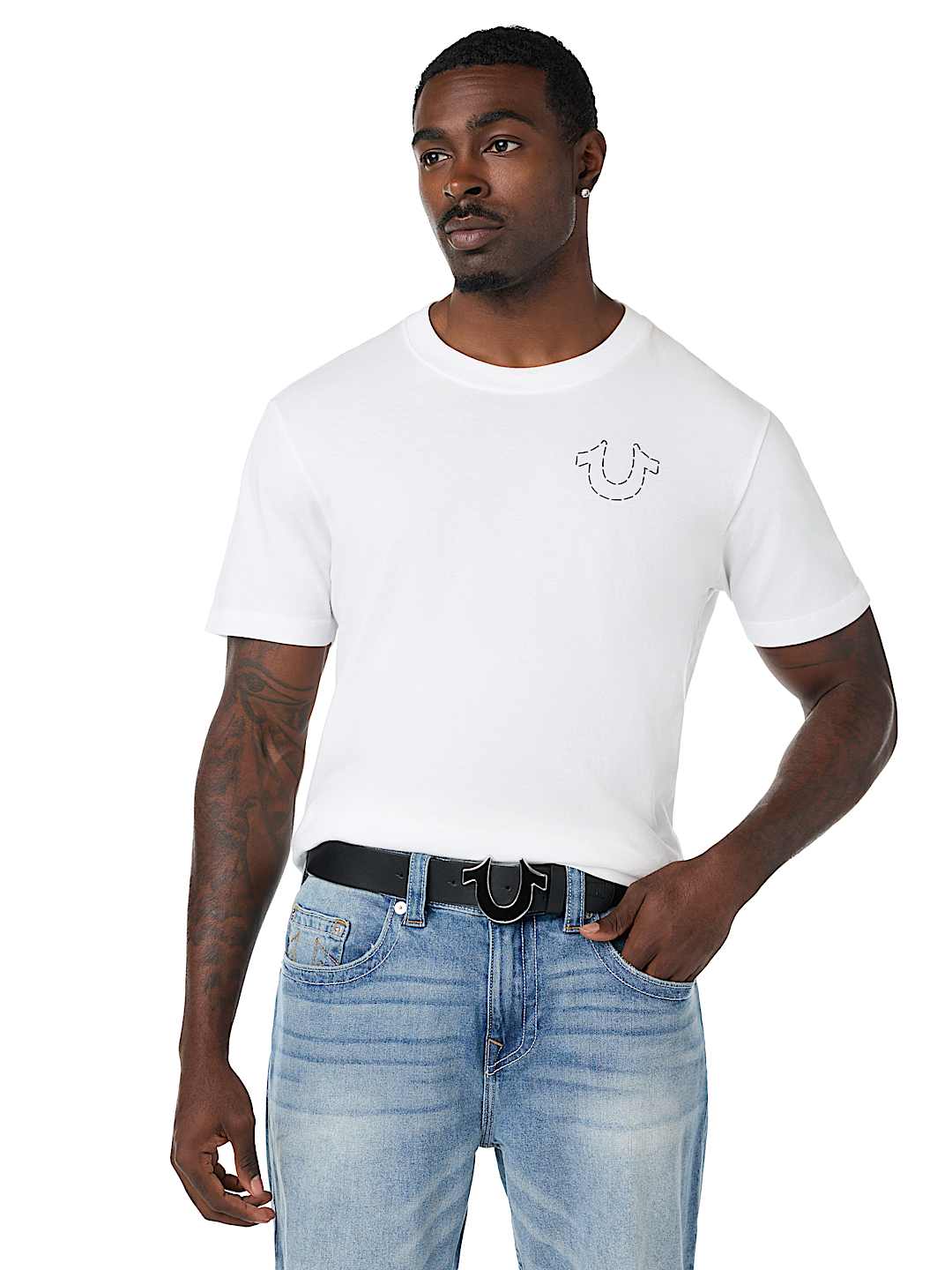 CLASSIC TRUE LOGO BELT