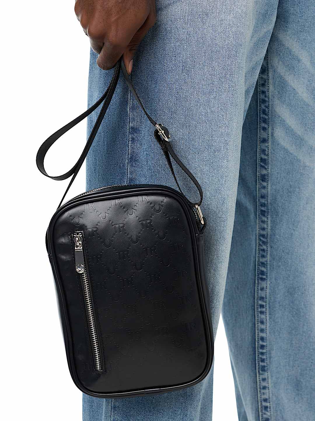CLASSIC EMBOSSED LOGO SLING BAG