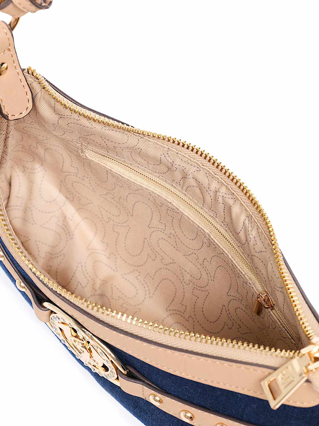 TRUE RELIGION X BABY PHAT DENIM CHARM BAG