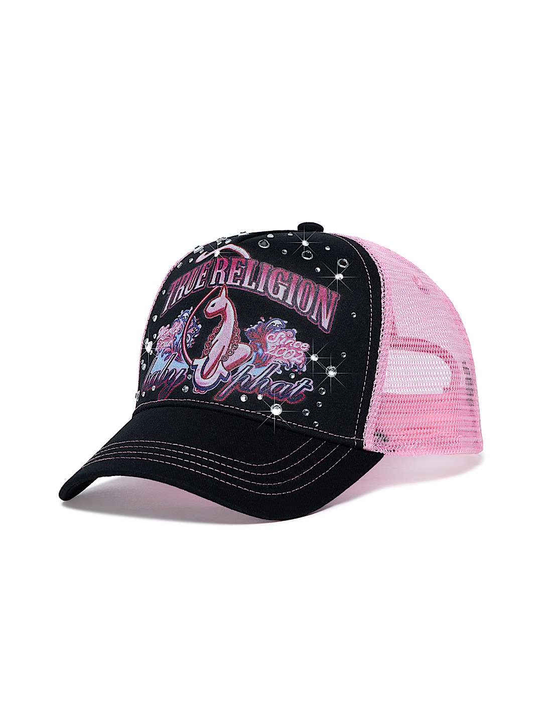 TRUE RELIGION X BABY PHAT TRUCKER HAT