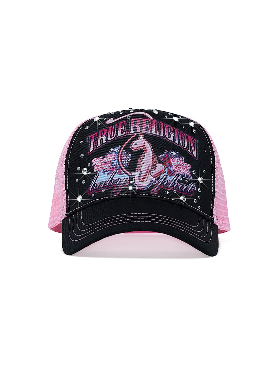 TRUE RELIGION X BABY PHAT TRUCKER HAT