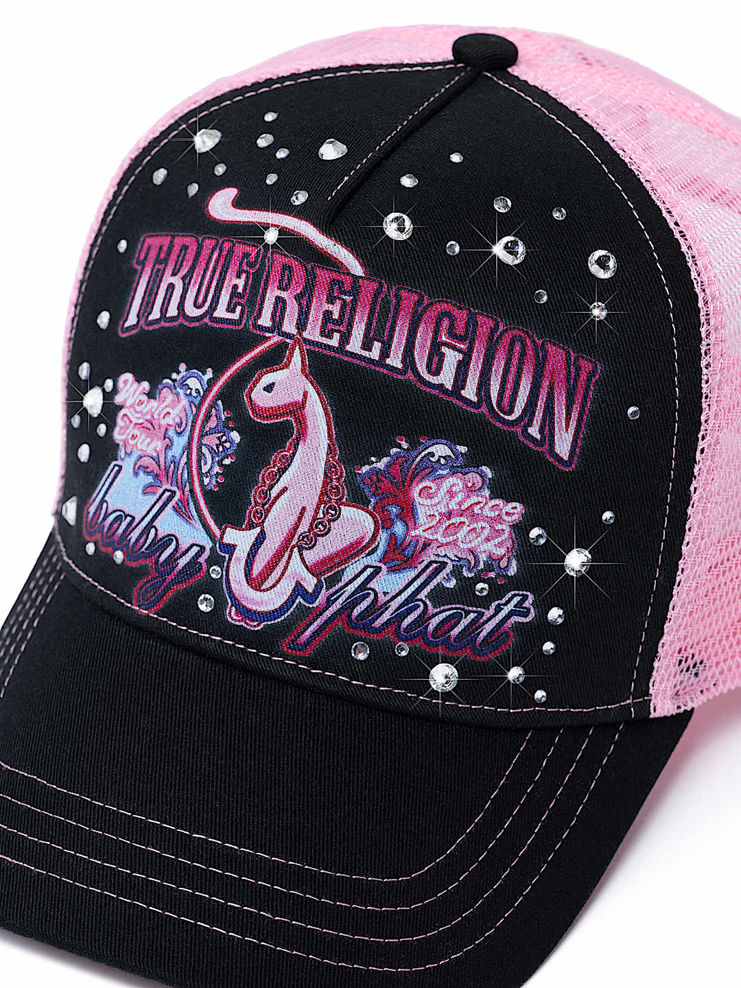 TRUE RELIGION X BABY PHAT TRUCKER HAT