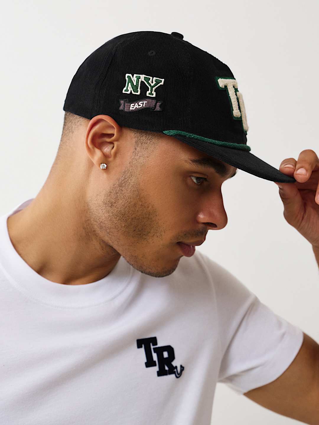TERRY LOGO CORDUROY SNAPBACK, image 4
