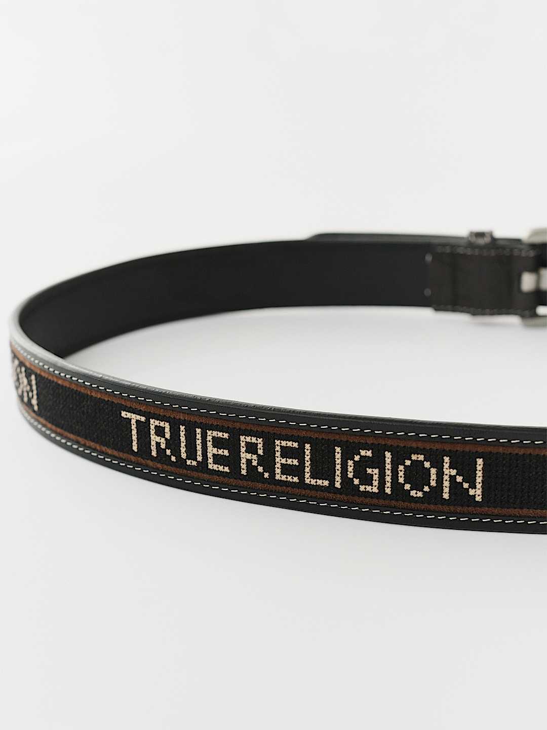 CROCODILE PRINT WESTERN BELT, image 4