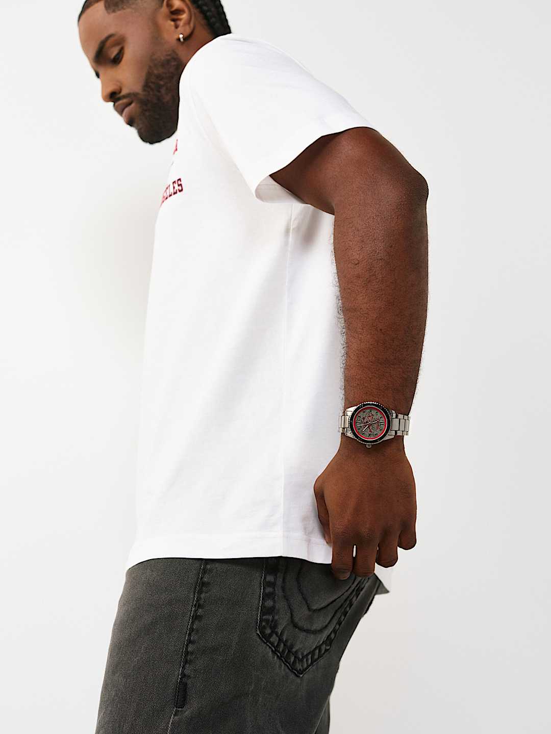 MEN'S BUDDHA LOGO WATCH, image 2