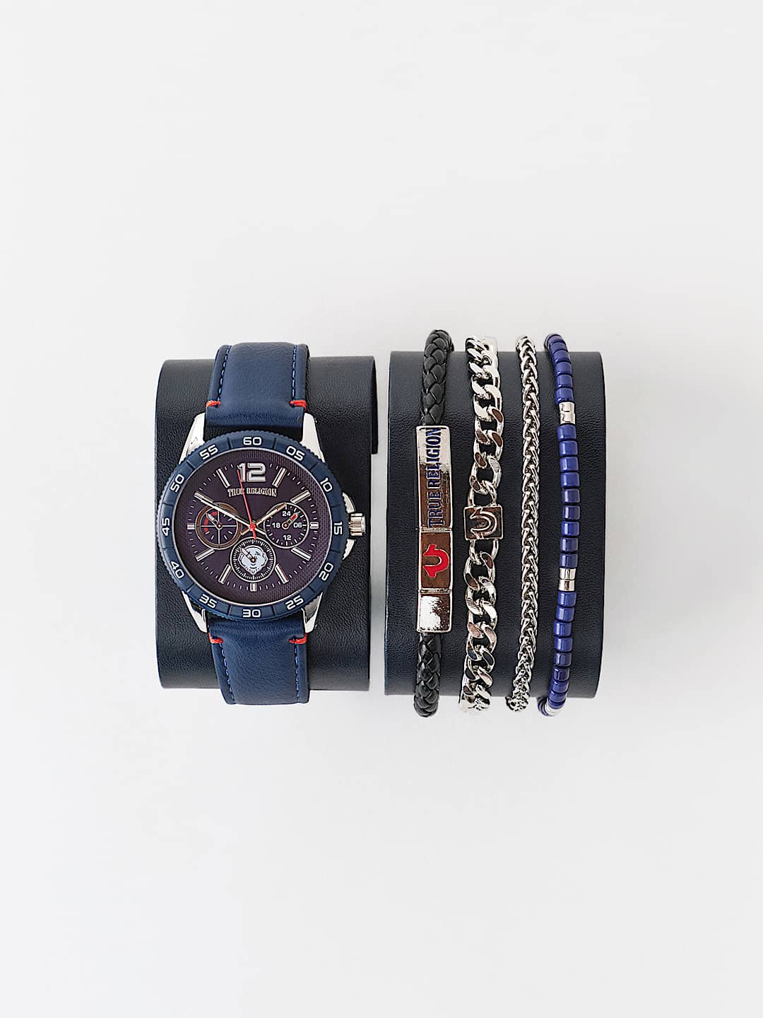 LOGO MULTI-CHAIN WATCH SET, image 1