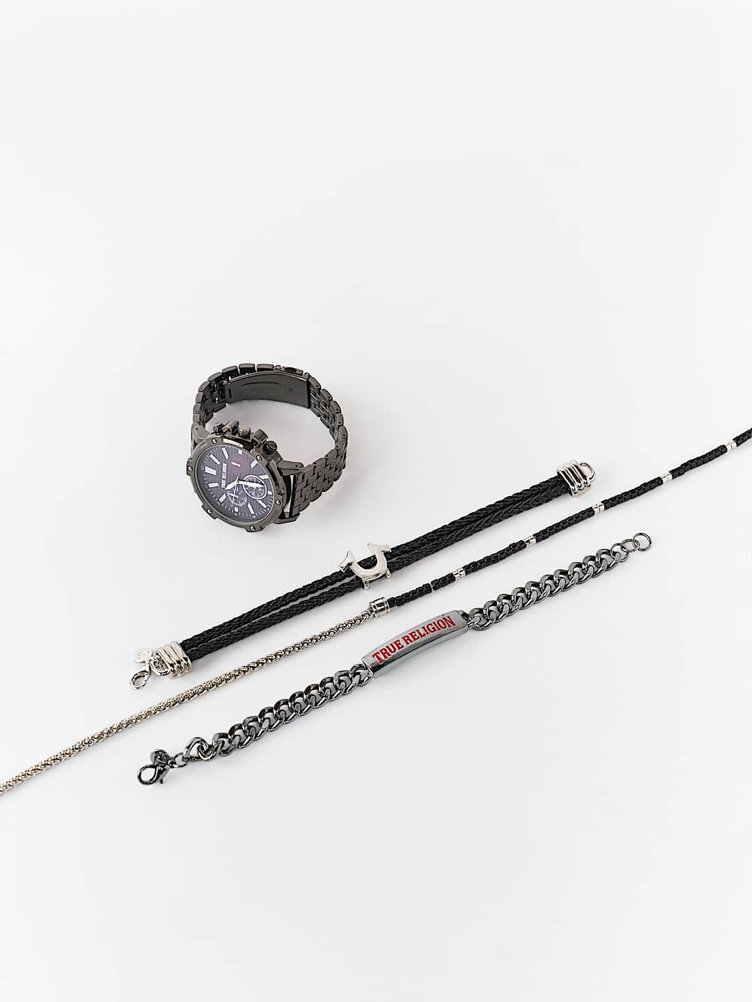 LOGO MULTI-CHAIN WATCH SET, image 4