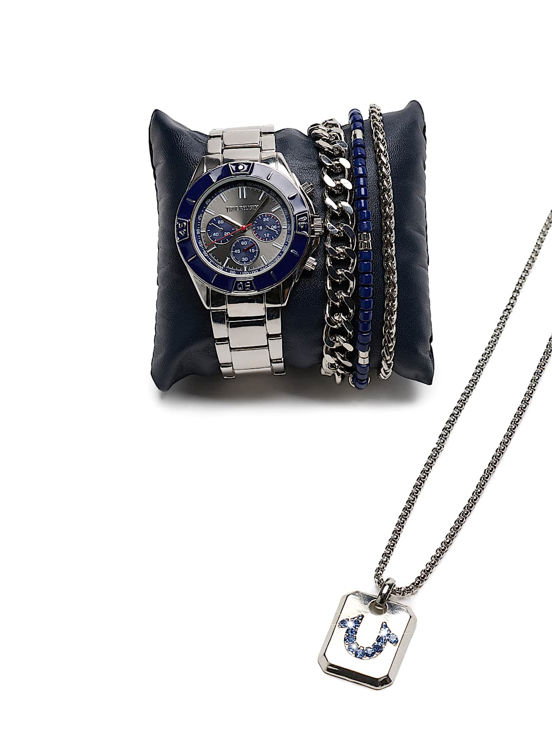CONJUNTO DE RELOJ Y COLLAR CON HERRADURA