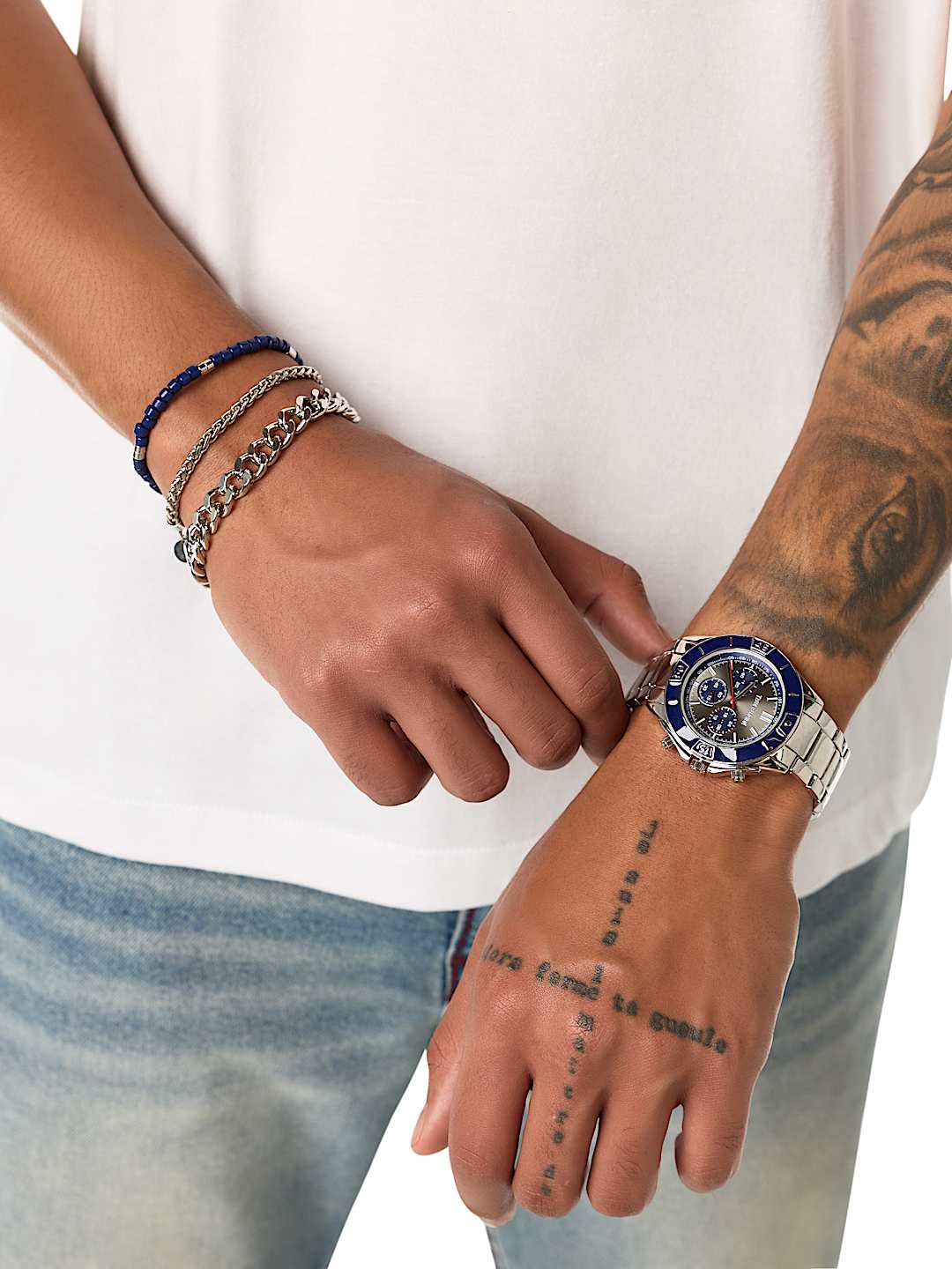 CONJUNTO DE RELOJ Y COLLAR CON HERRADURA